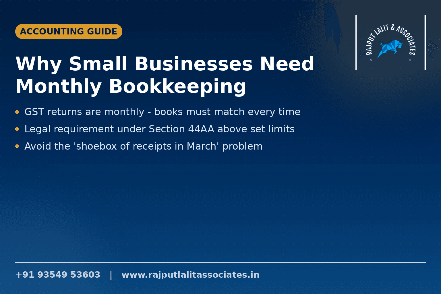 Why Small Businesses Need Monthly Bookkeeping